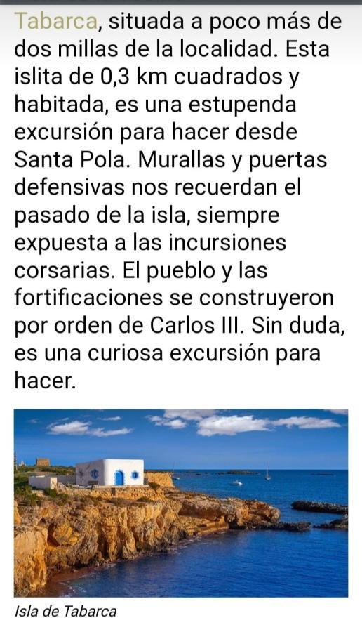 Eva Santa Pola公寓 外观 照片